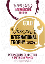 placa metálica Women’s International Trophy